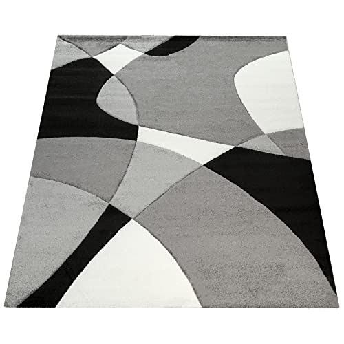 paco-home-designer-teppich-geometrisch-konturenschnitt-200x290-cm-schwarz-wei image 8