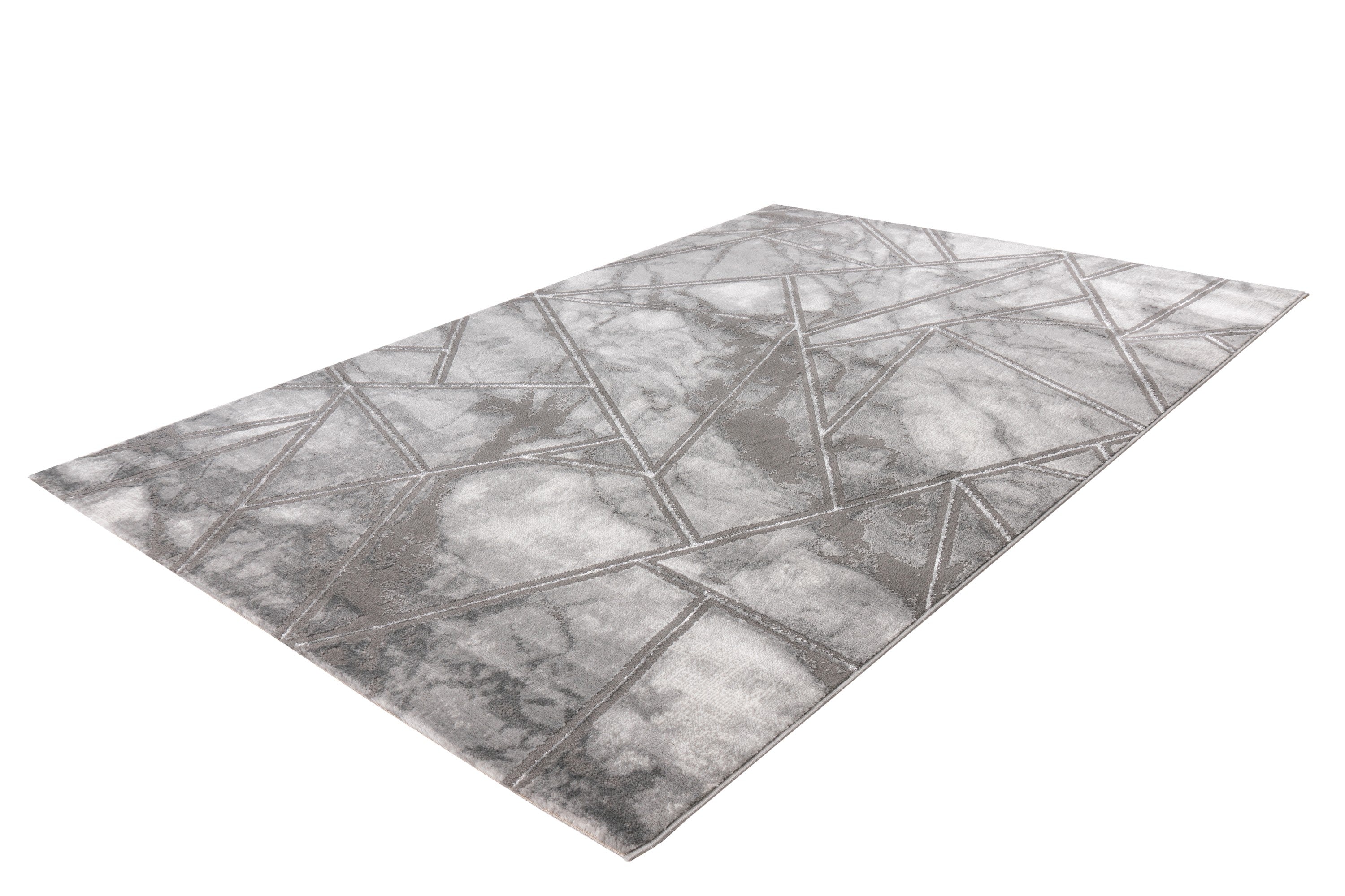 kayoom-neighbourhood-125-kurzflorteppich-12-mm-flor-2050-g-m-silber image 2
