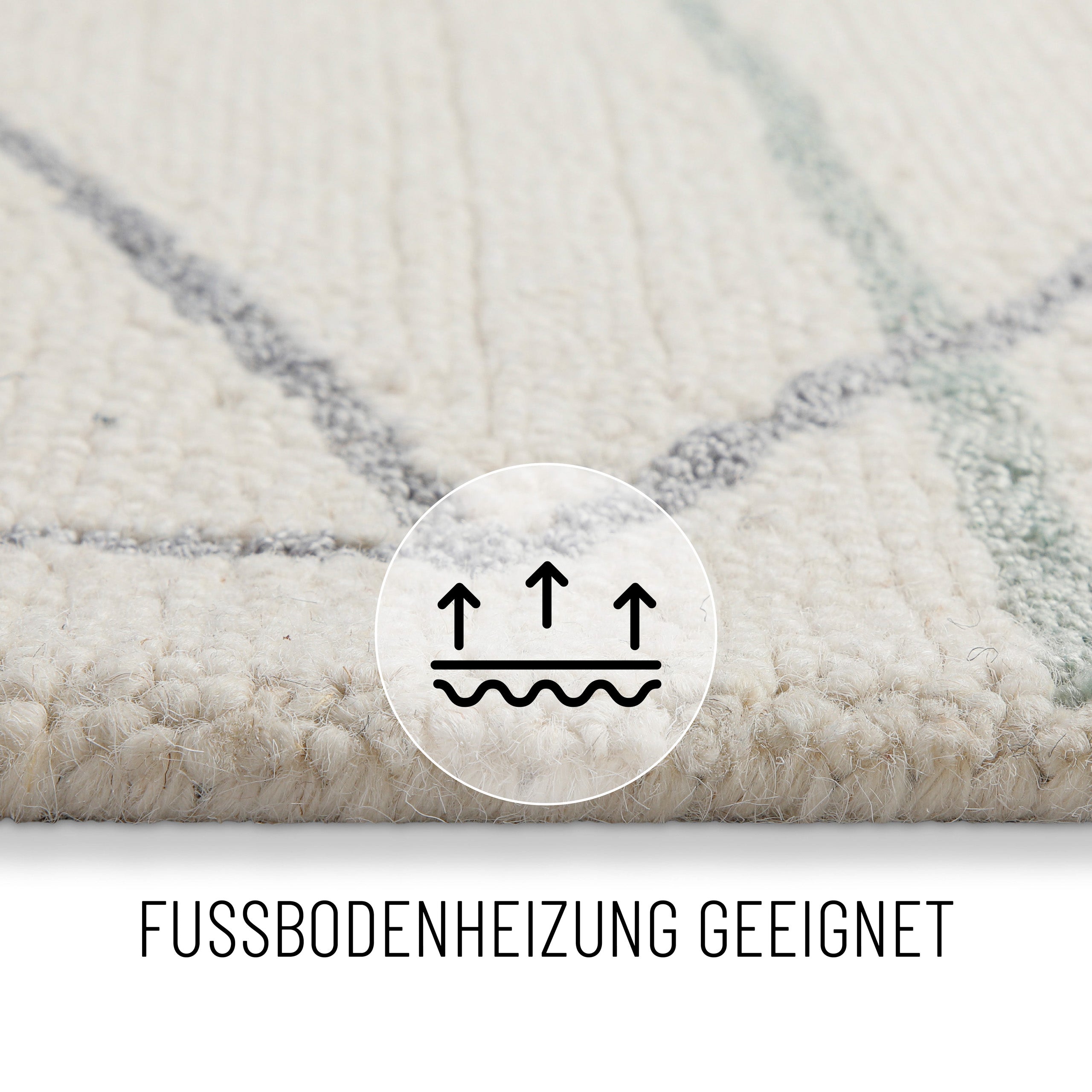 weconhome-nox-kurzflorteppich-creme-wei-schurwolle-rund image 6