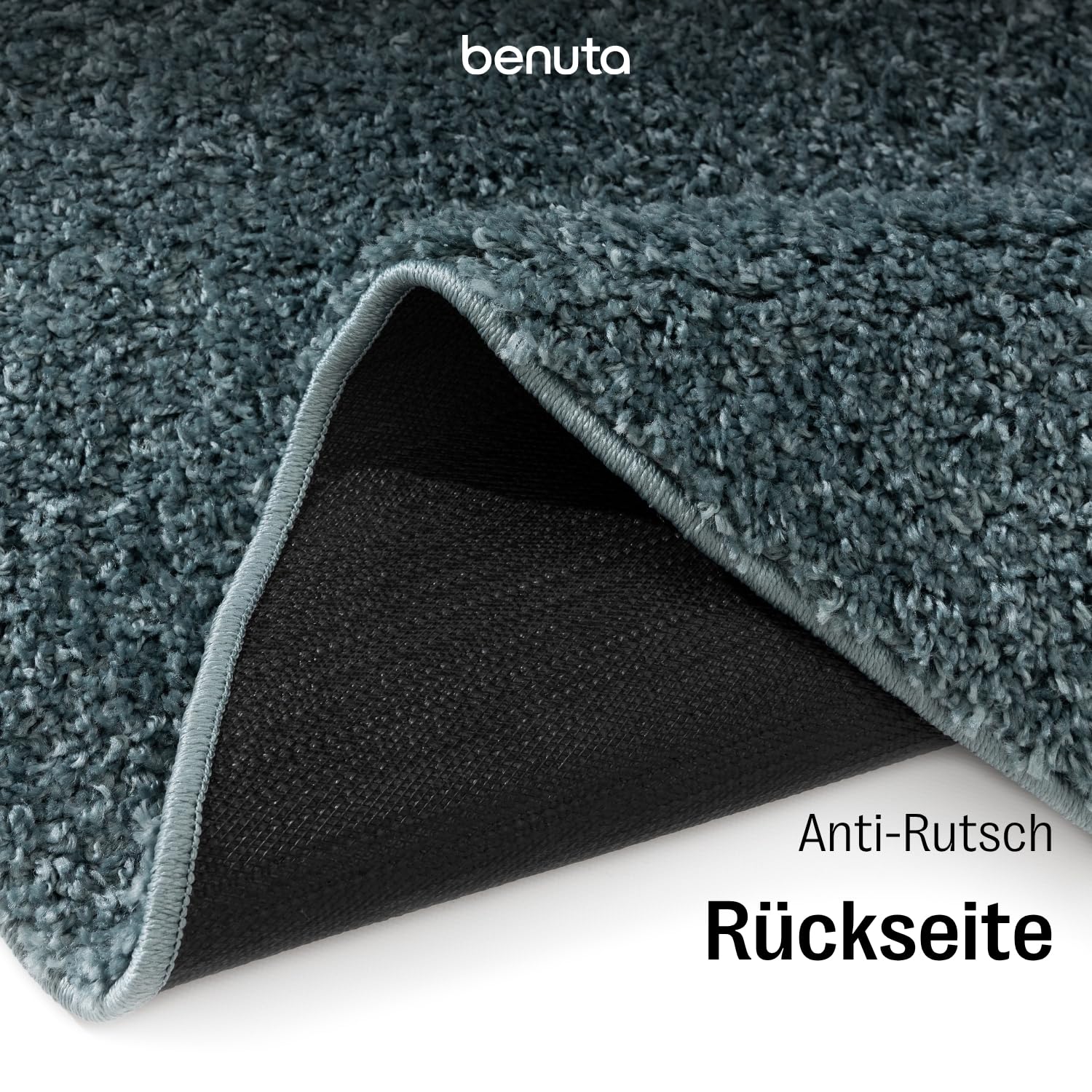 benuta-basic-sohari-hochflorteppich-80-cm-rund-blau-waschbar image 3