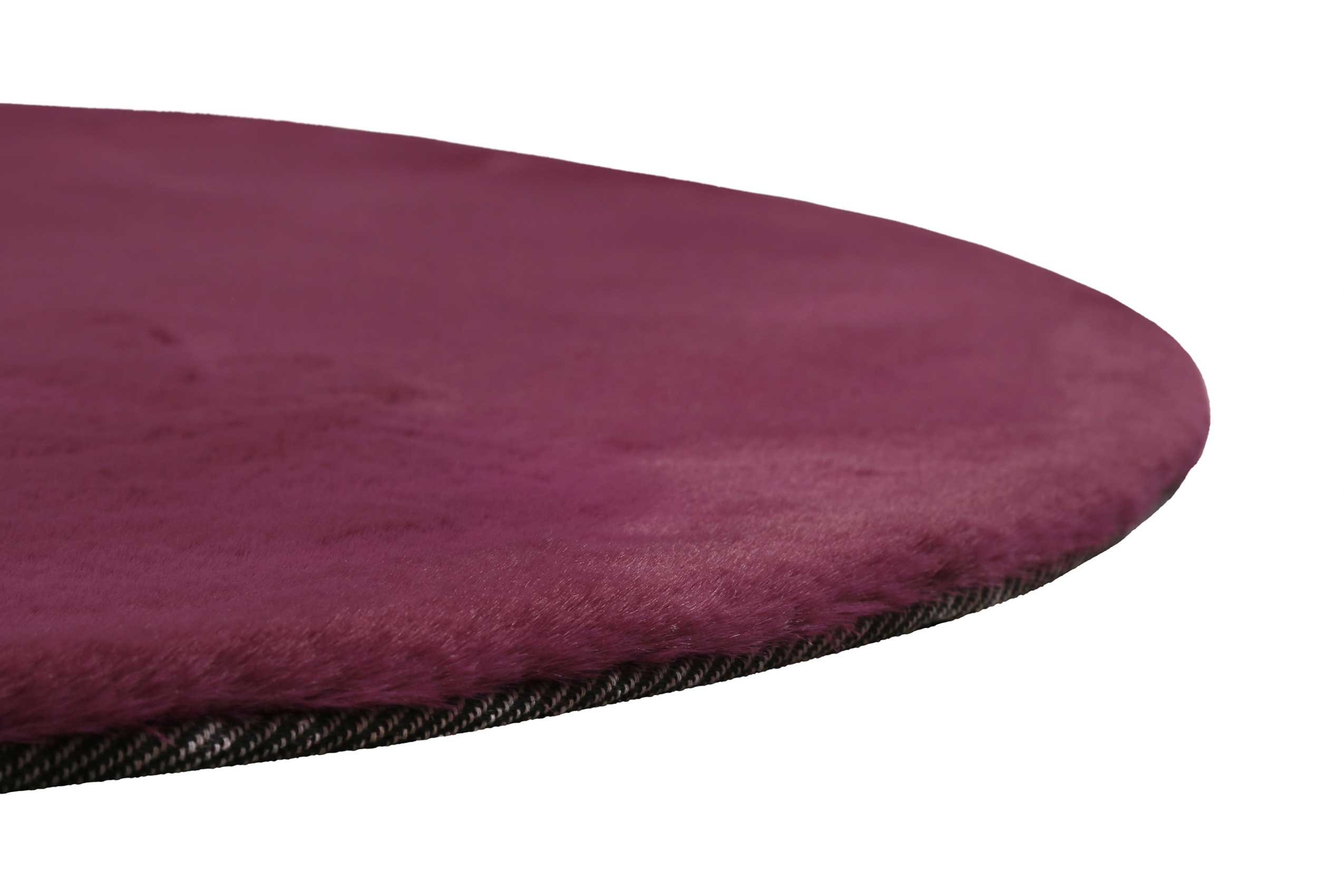 weconhome-vita-homie-living-kunstfell-teppich-rund-violett-flauschig image 3