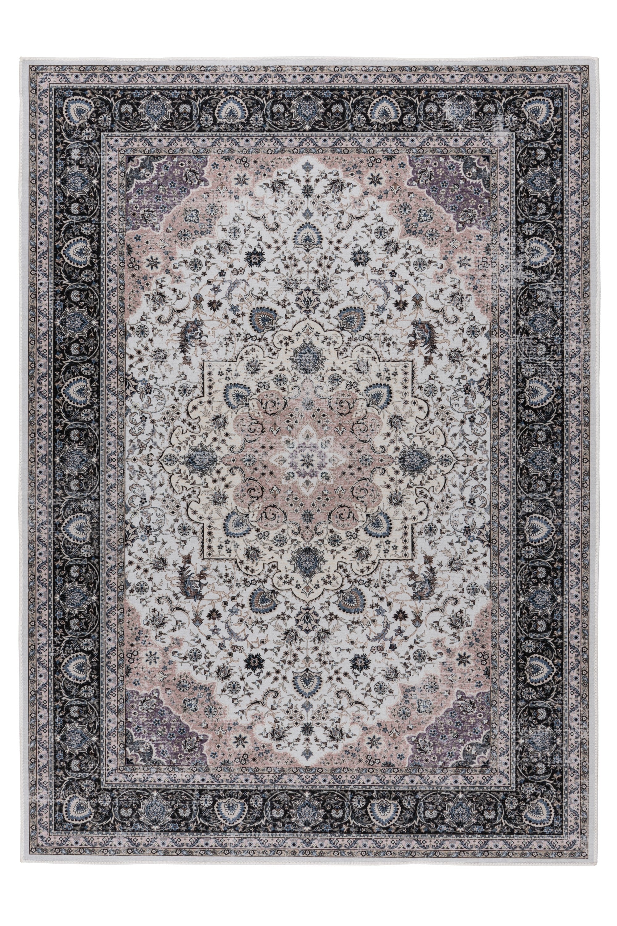 kayoom-loyalty-125-robuster-kurzflorteppich-in-elfenbein-6-mm-florh-he-1050-g-m- image 1