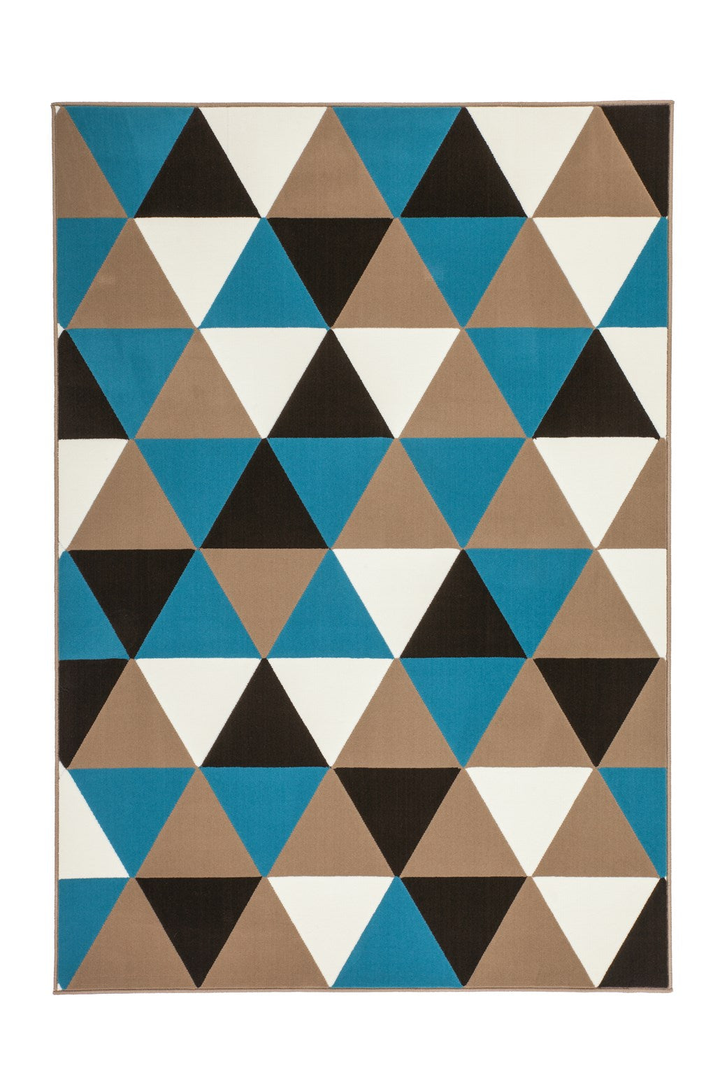 kayoom-kurzflorteppich-now-225-dreiecksmuster-37-50-statt-75-00 image 1
