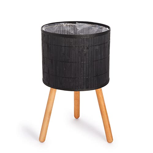 paco-home-blumentopf-bertopf-natur-rattan-set-2pcs-set-design-4-schwarz-gro image 8
