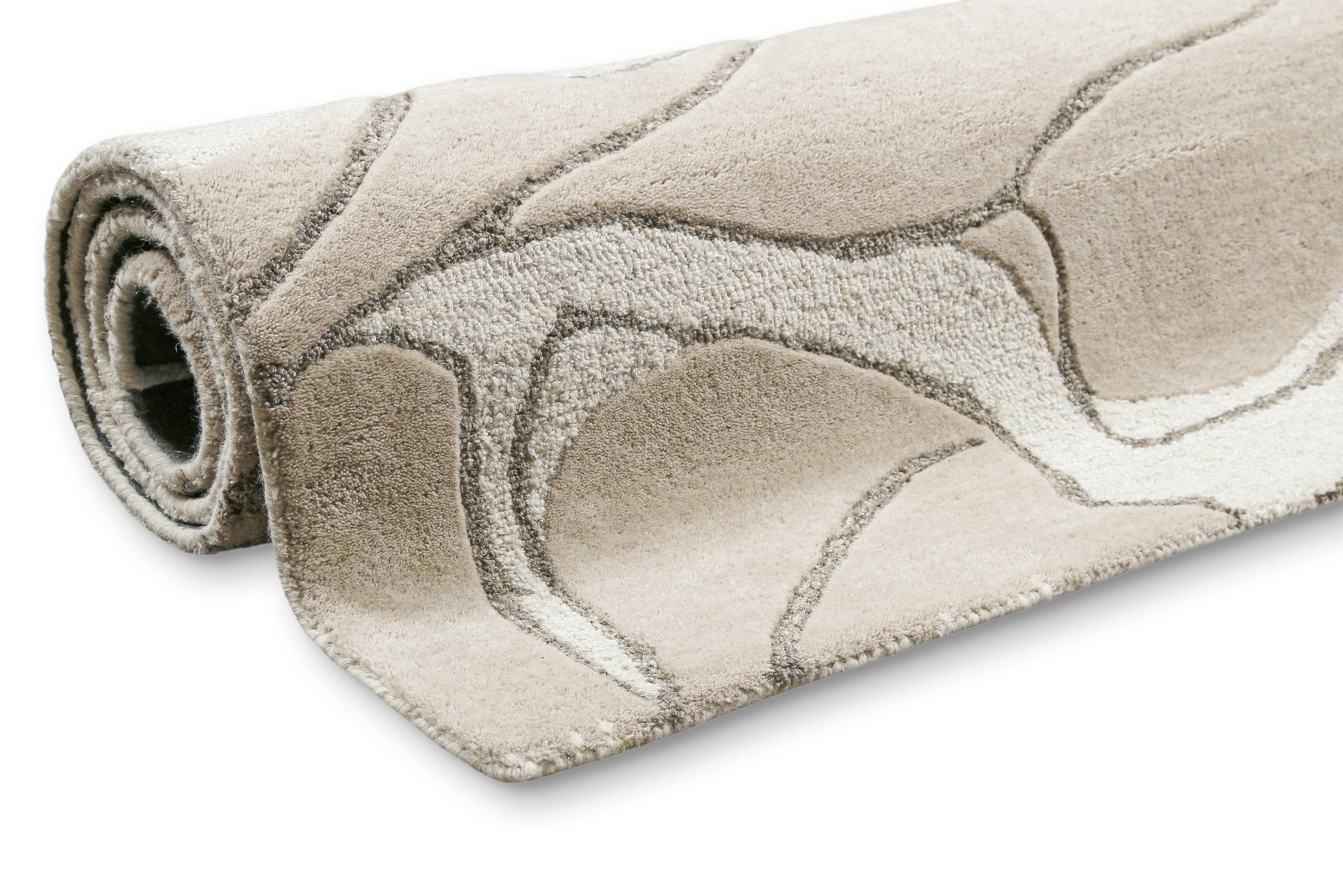 weconhome-tunia-kurzflorteppich-beige-schurwolle-10-mm image 8