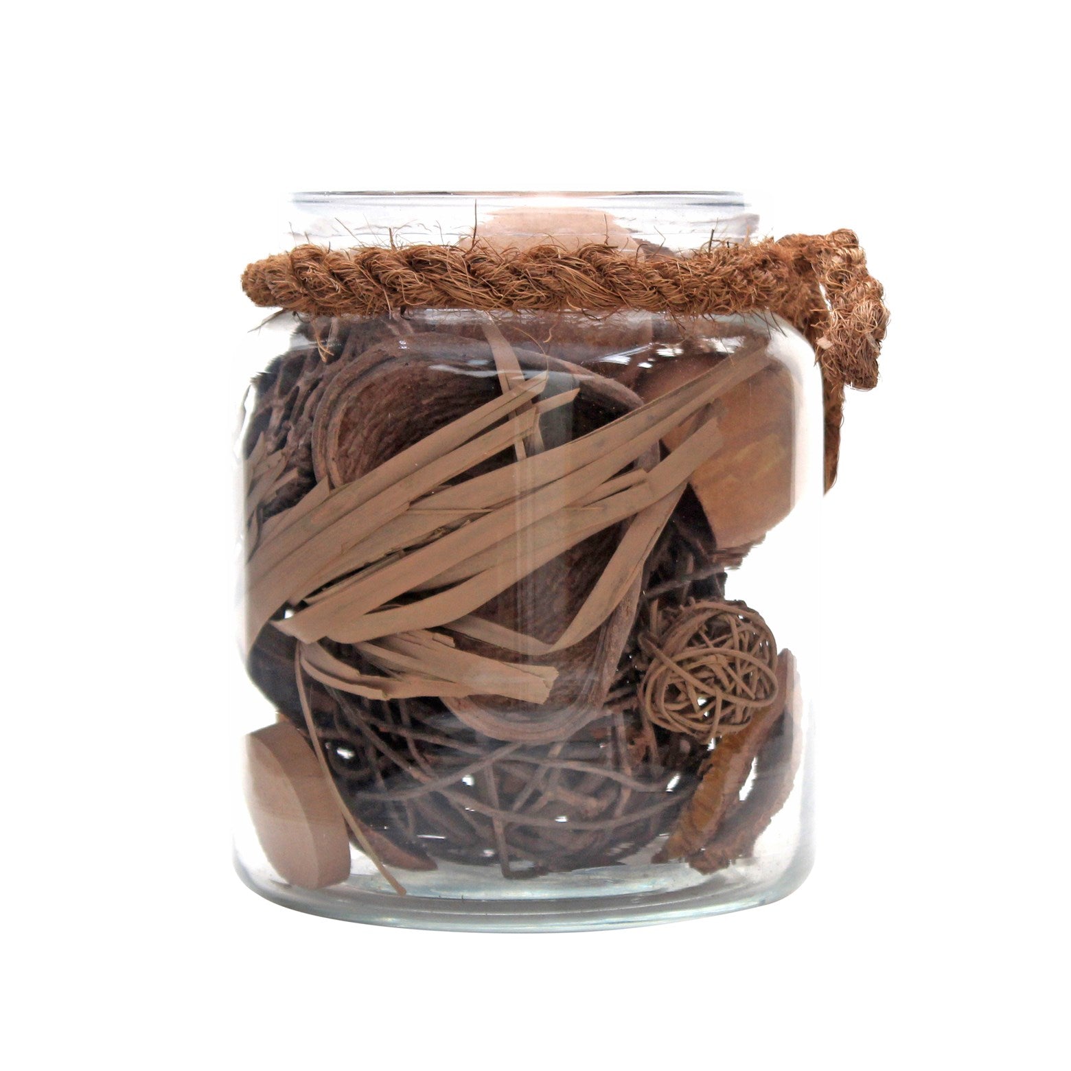 kayoom-dekoglas-flora-910-in-braun-trockenpflanzen-deko-im-glas-13-5-x-13-5-x-16 image 4