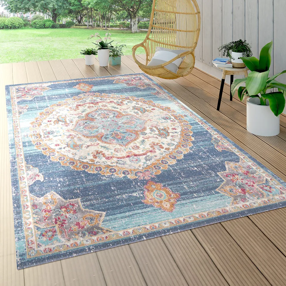 paco-home-aachen-outdoor-teppich-blau-beige-60x100-cm image 1