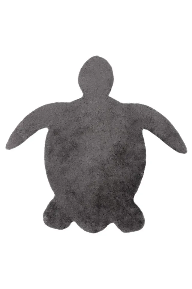 kayoom-lille-863-kinderteppich-92-cm-x-83-cm-grau-tiermotiv image 1