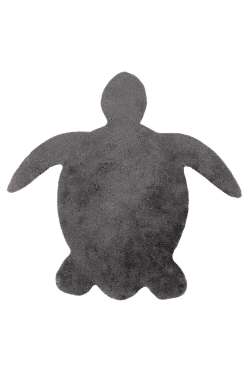 kayoom-lille-863-kinderteppich-92-cm-x-83-cm-grau-tiermotiv image 1