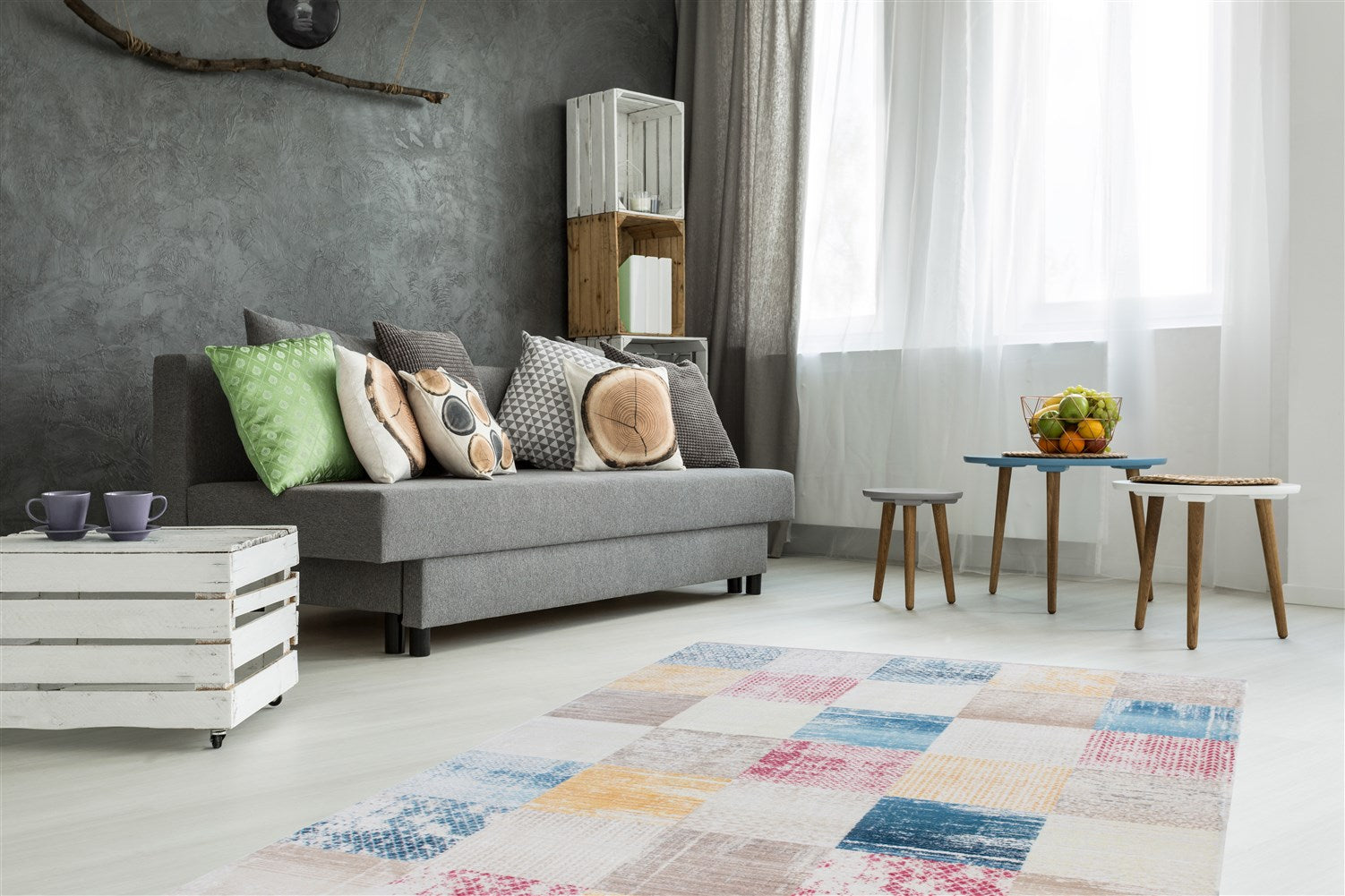 kayoom-antigua-625-kurzflorteppich-im-vintage-stil image 3