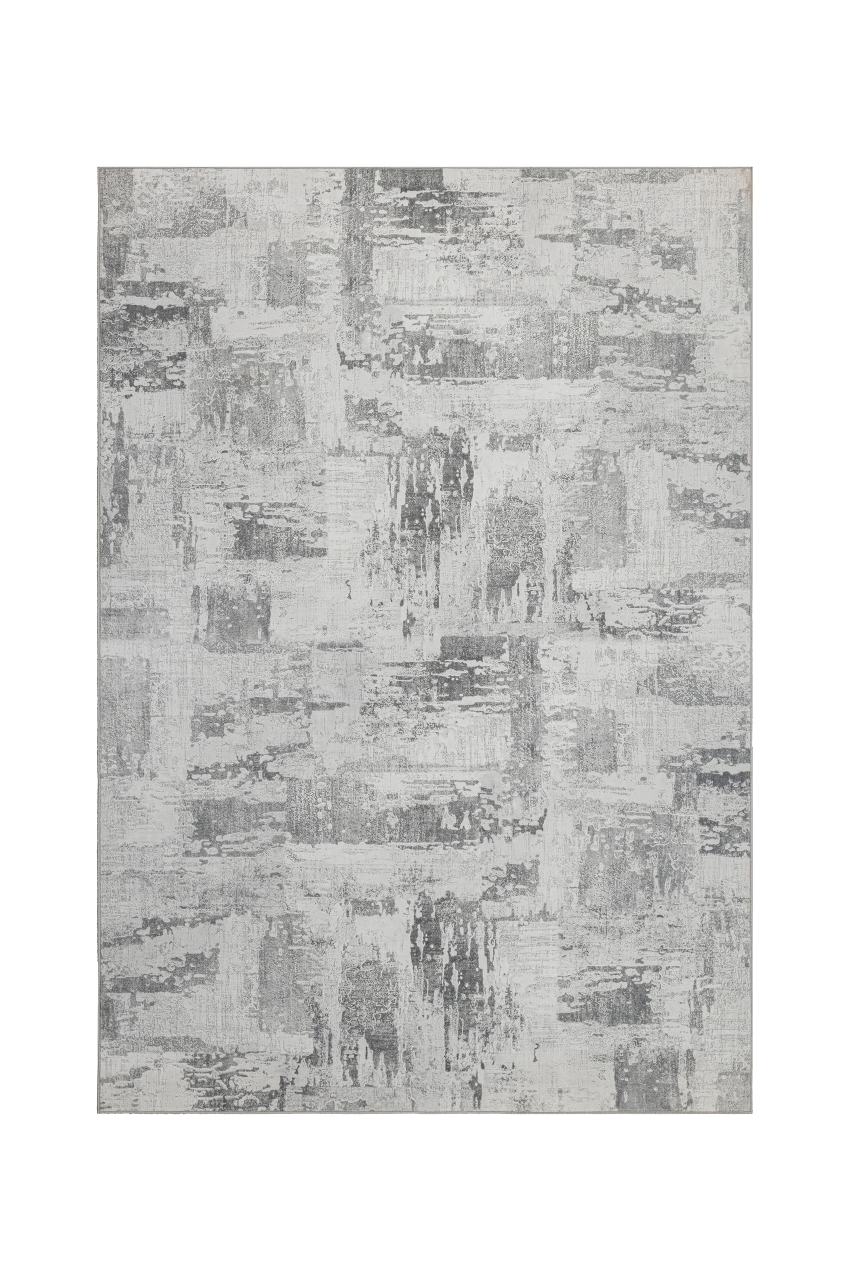 kayoom-visionary-128-grau-teppich-6-mm-kurzflor-aus-polyester-900-g-m image 1