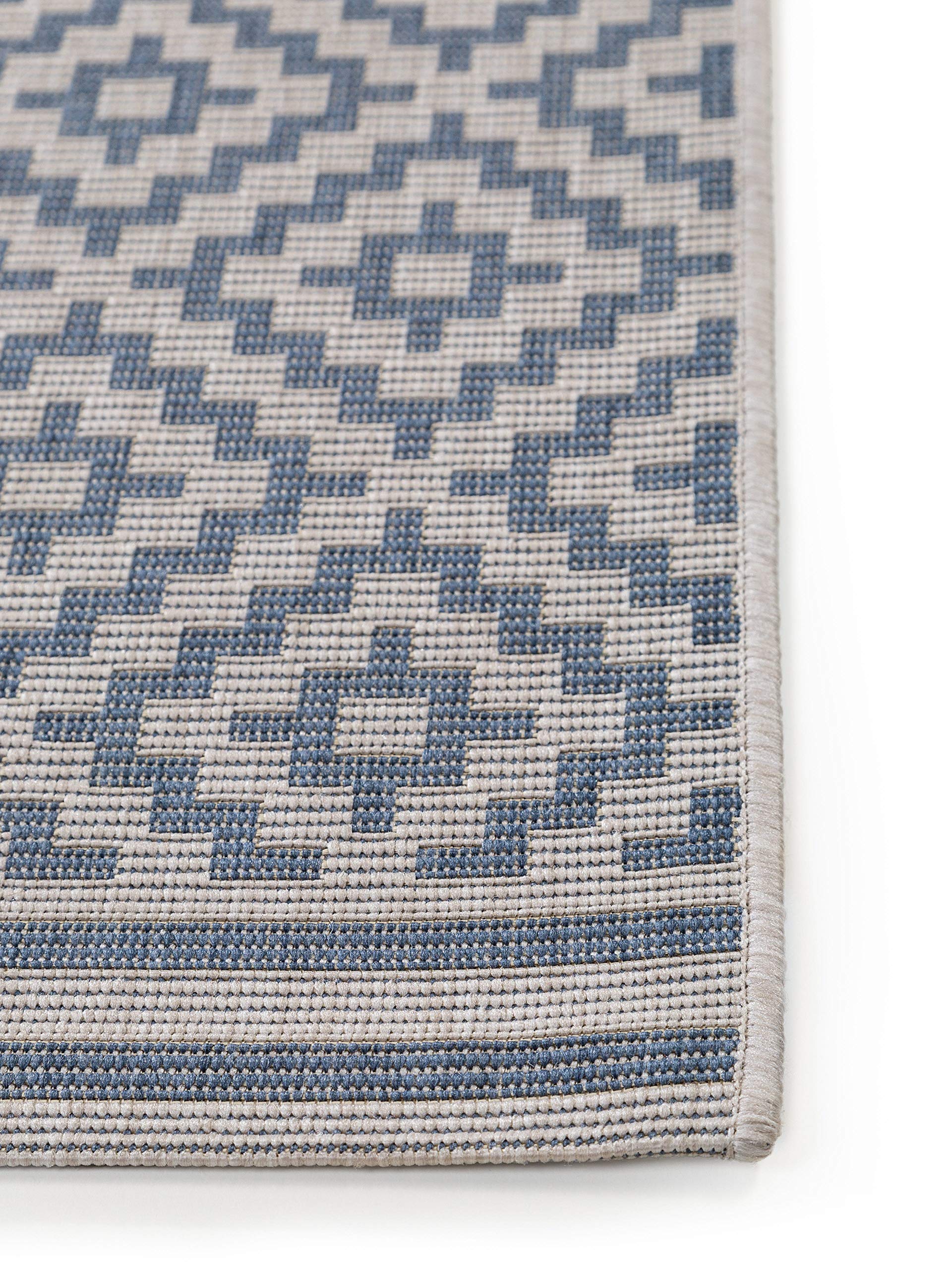 benuta-plus-in-outdoor-teppich-metro-flachgewebe-wetterfest-blau-80x150-cm image 4