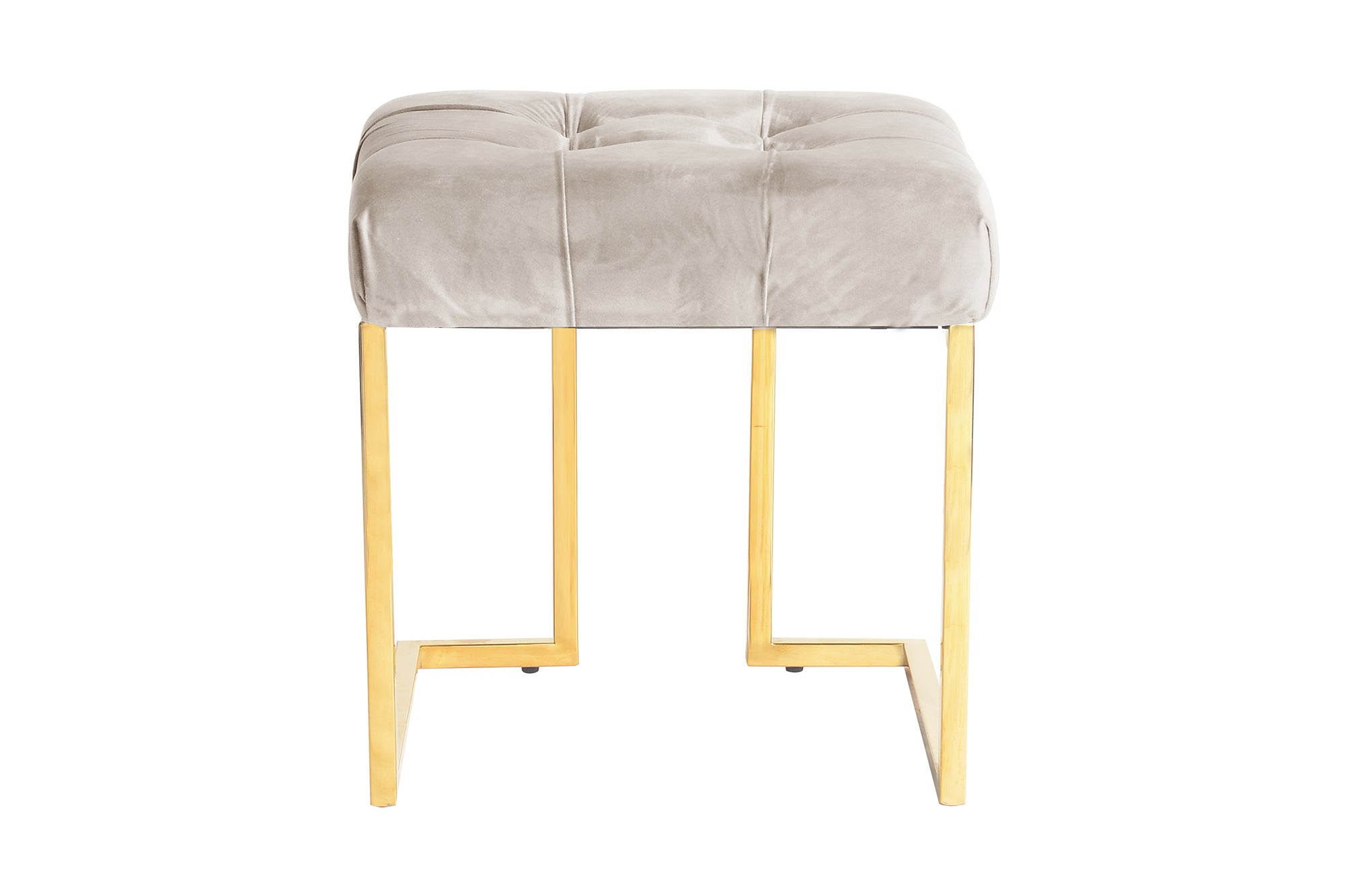 kayoom-hocker-rarity-125-eckiger-polsterhocker-mit-samtbezug-und-goldenem-metall image 6