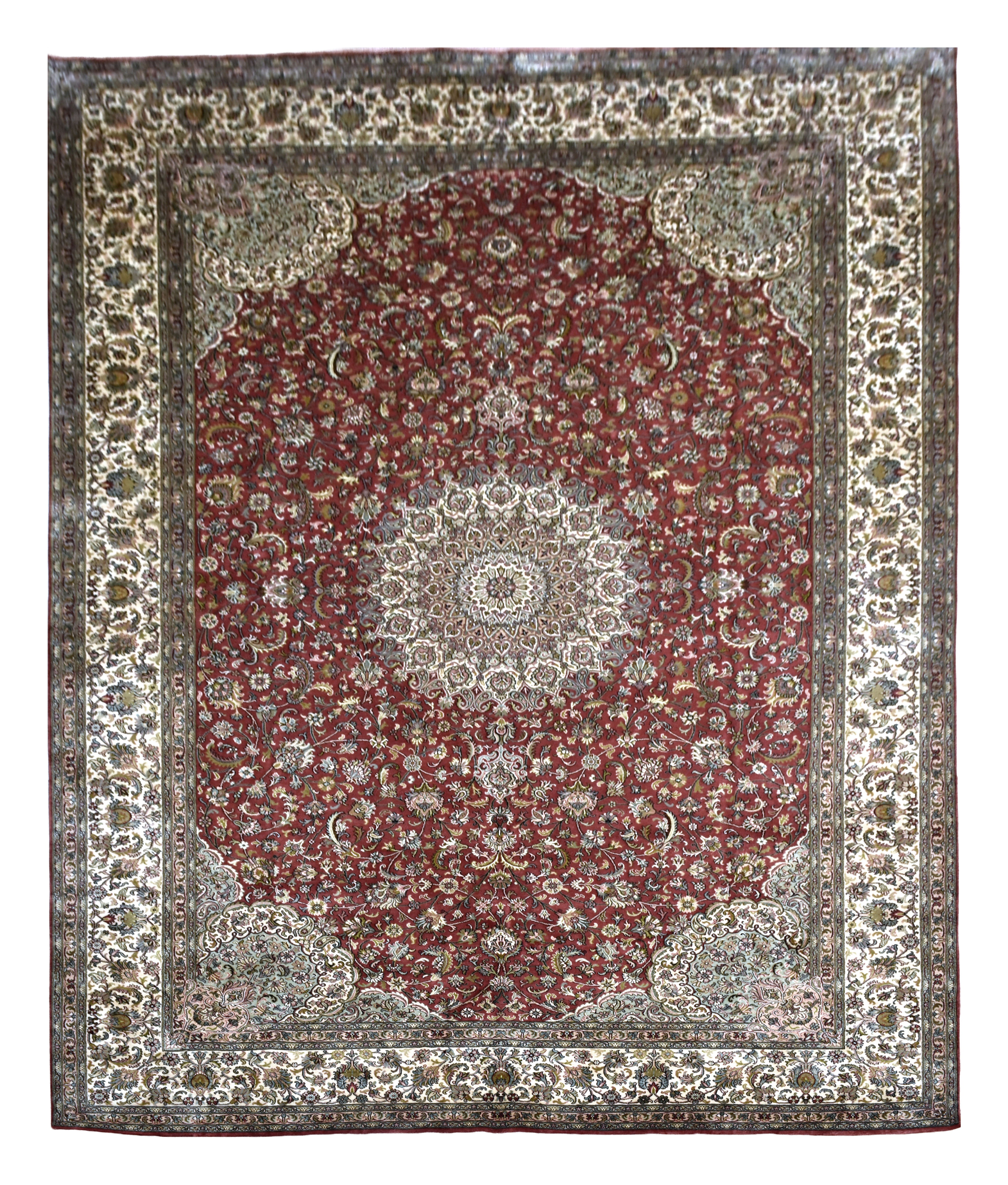 kayoom-kashan-8379-multi-orientteppich-271cm-x-364cm image 1