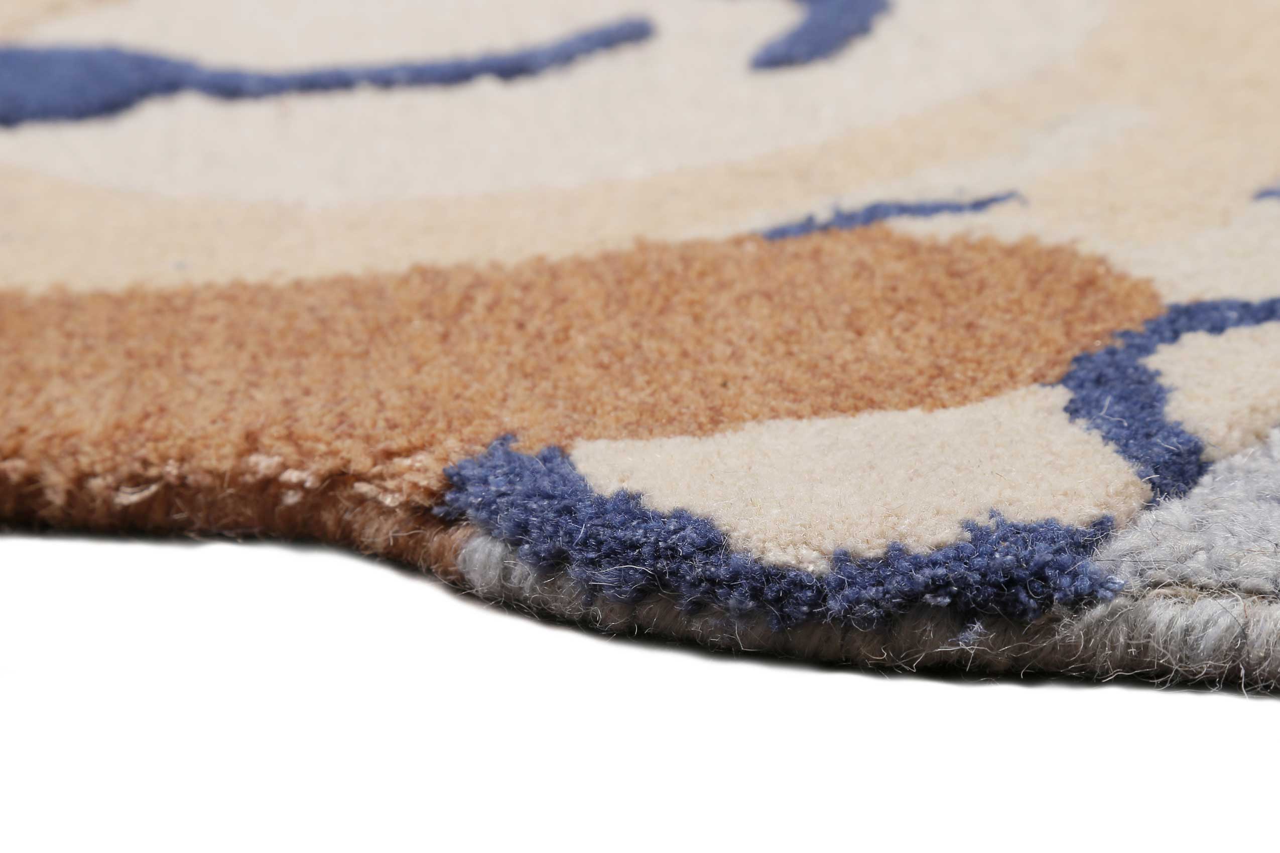 weconhome-smart-kids-kinderteppich-anton-blau-rund-getuftet-goodweave-siegel image 4