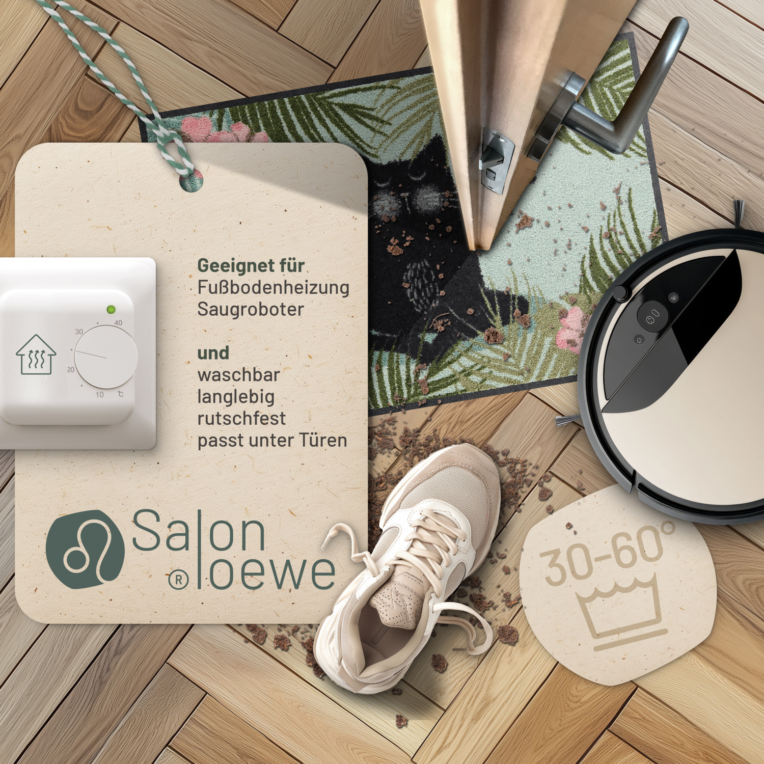 salonloewe-yoga-katze-eingangsmatte-50-x-75-cm image 3