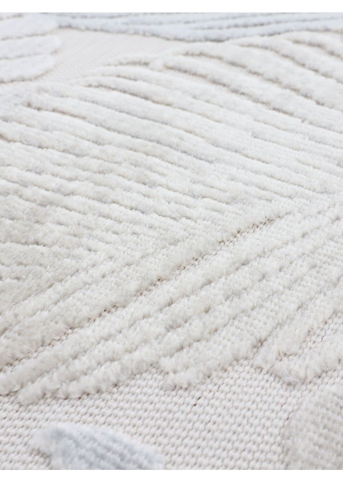 carpetfine-deja-rund-beige-100-cm-in-outdoor-teppich image 8