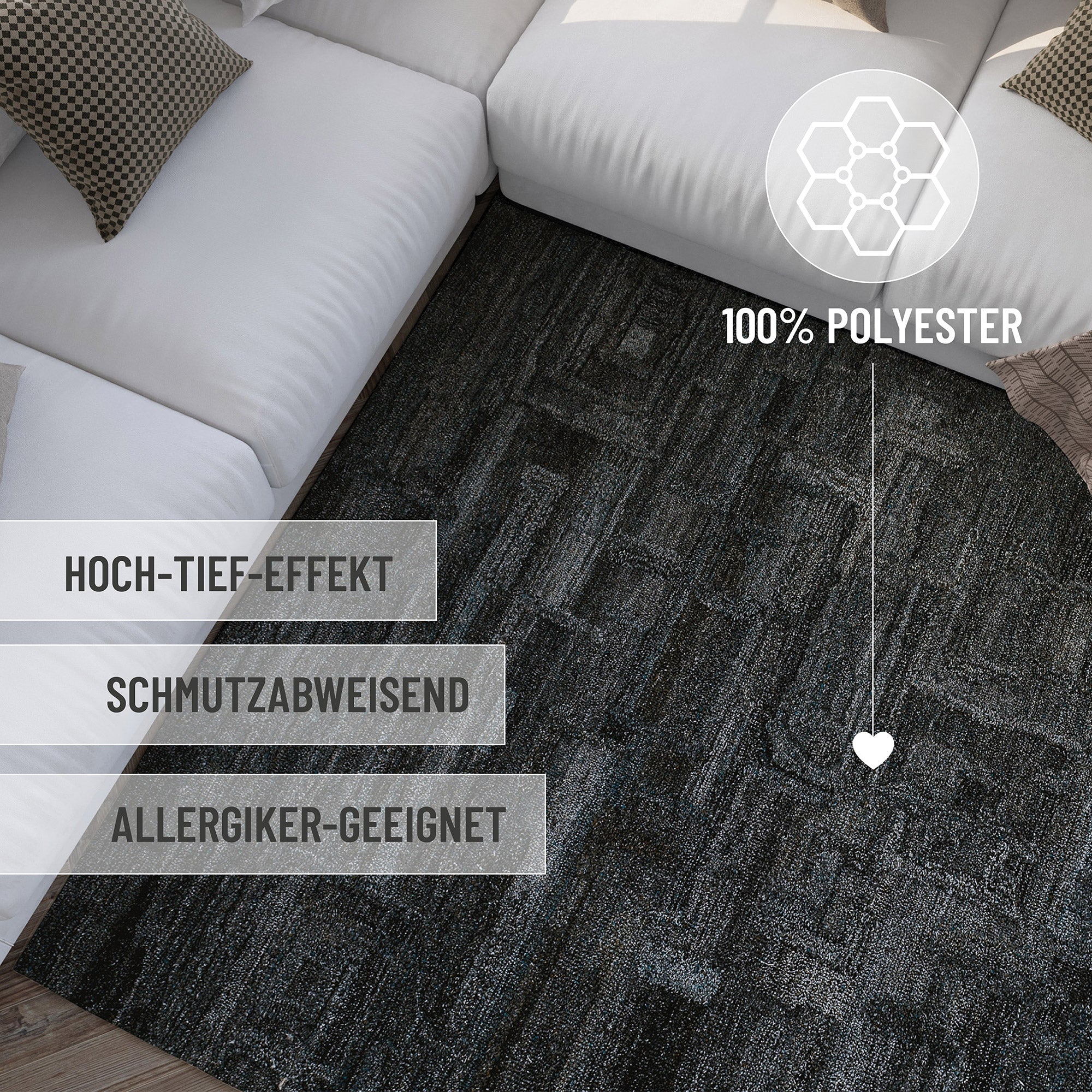 weconhome-hamptons-fortytwo-kurzflor-teppich-rund-blau-grau-meliert image 8