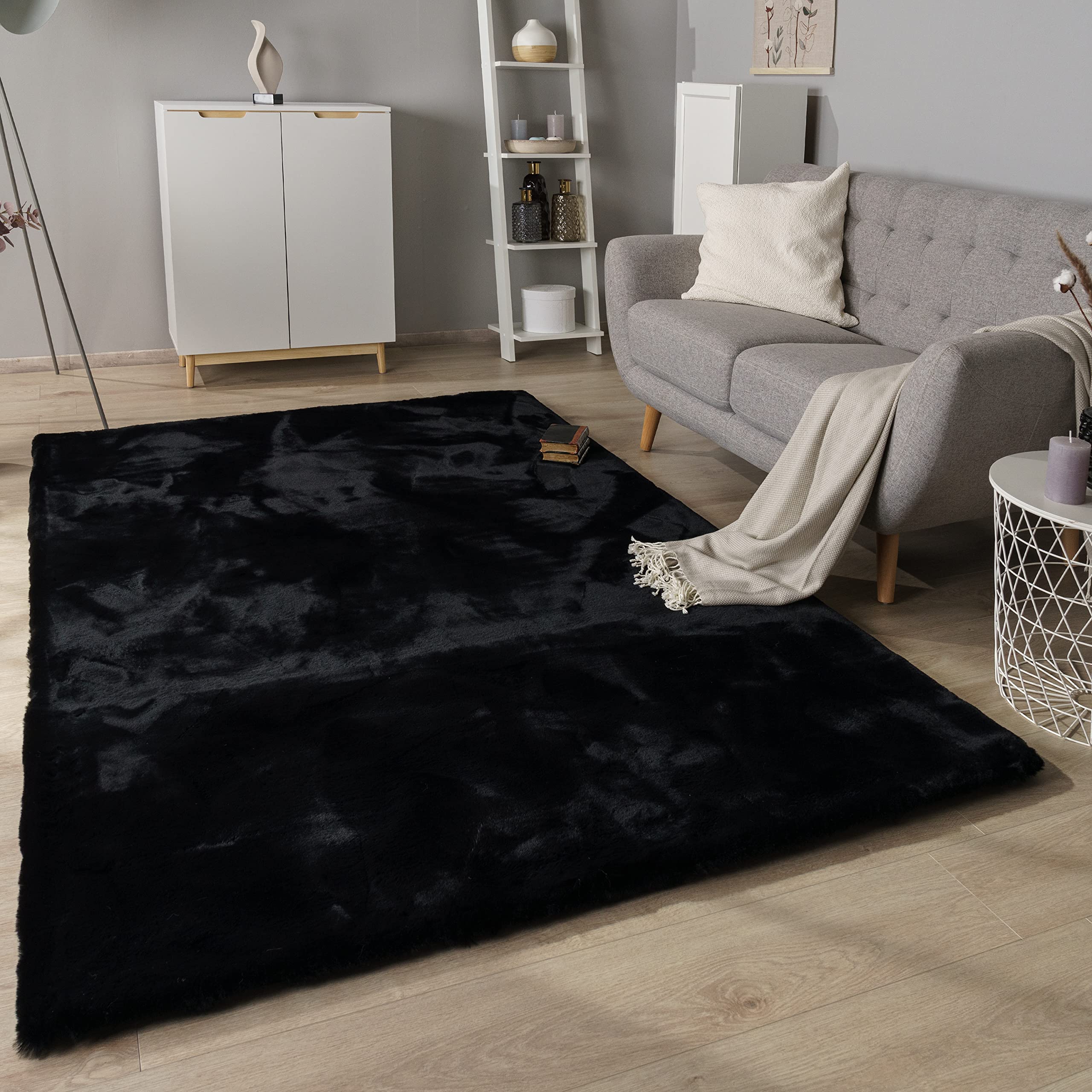 paco-home-teddy-hochflor-fellteppich-60x100-cm-anthrazit-kunstfell image 7