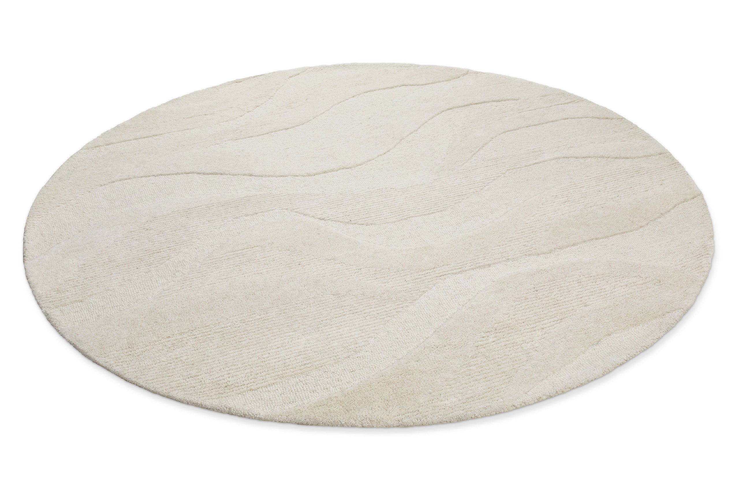 weconhome-kurzflor-teppich-rund-creme-wei-meliert-schurwolle-hamptons-thirtyfour image 3