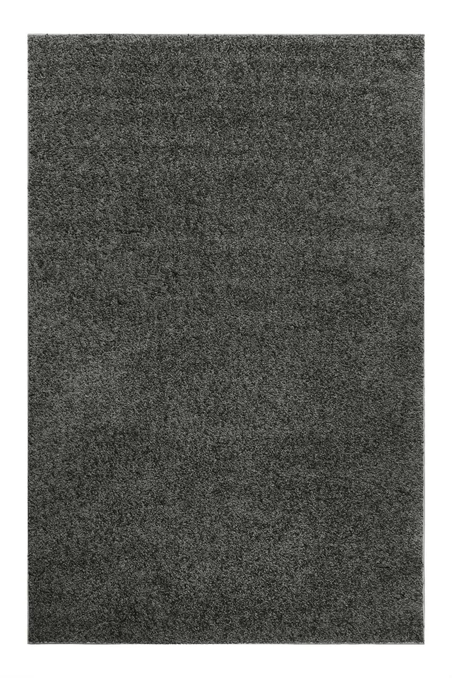 weconhome-basics-greta-hochflor-teppich-anthrazit image 1