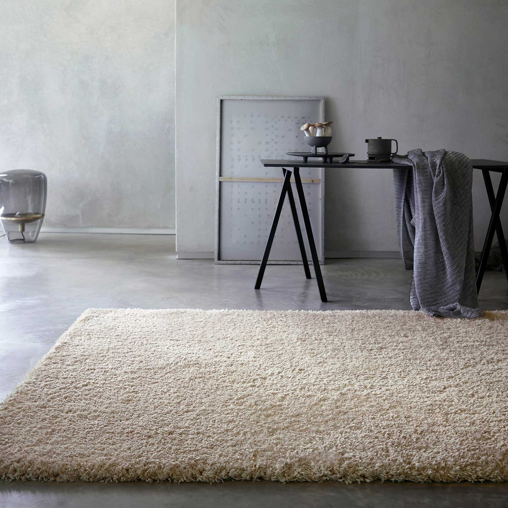weconhome-basic-smilla-hochflor-teppich-beige-eckig image 5