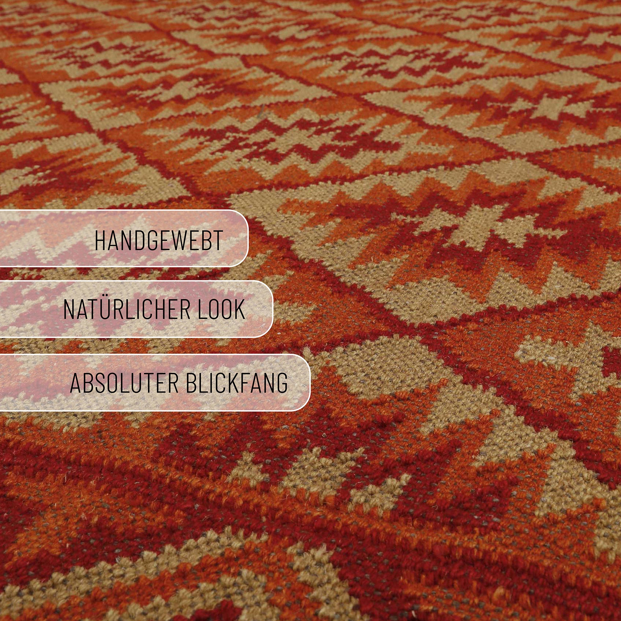 green-looop-by-weconhome-kelim-teppich-clare-rostrot-handgewebt-wolle-goodweave image 4