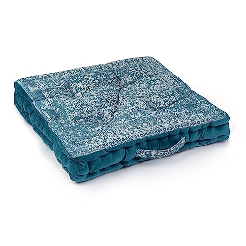 paco-home-bodenkissen-rund-blau-50x50x8-cm image 6