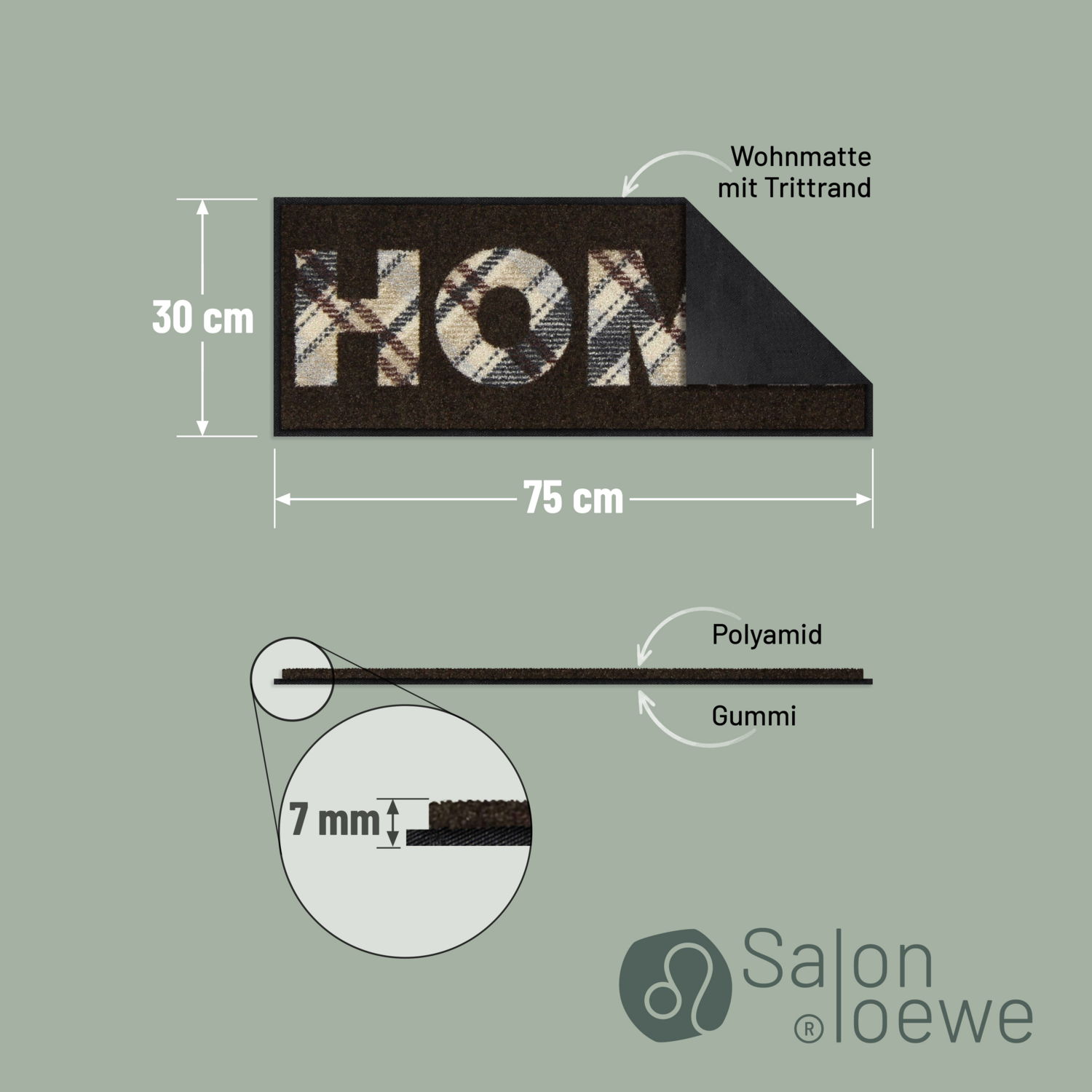 salonloewe-tartan-home-brown-minimatte-30-x-75-cm image 4