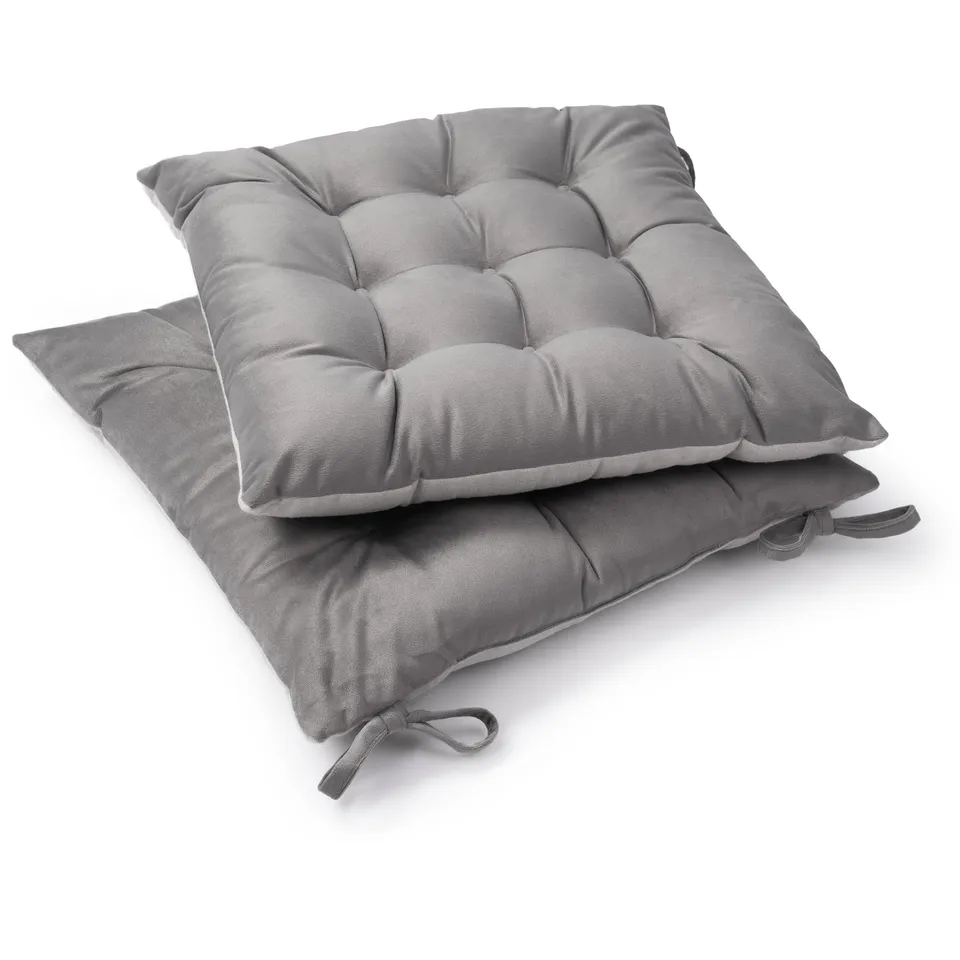 paco-home-sitzkissen-mit-befestigungsb-ndern-40x40-cm-stuhlkissen-indoor-2er-set-4 image 1