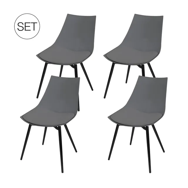 kayoom-stuhl-dakota-310-4er-set-kunstleder-metallbeine-100-25 image 1