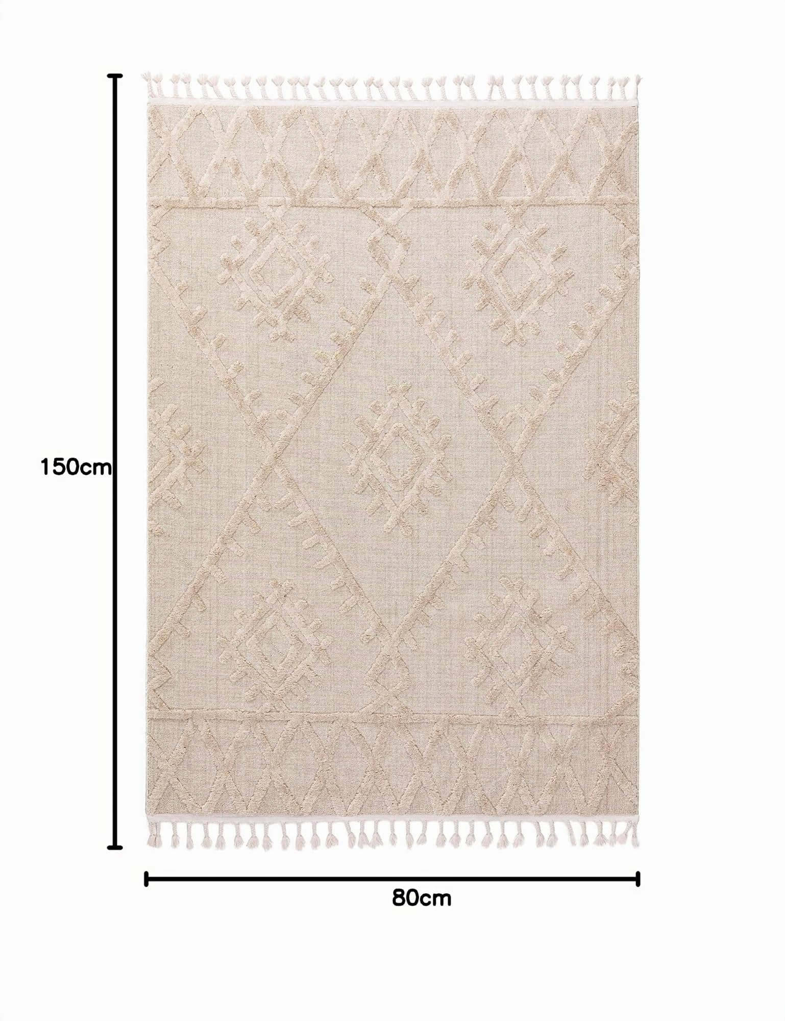 benuta-pop-oyo-teppich-creme-80x150-cm image 2