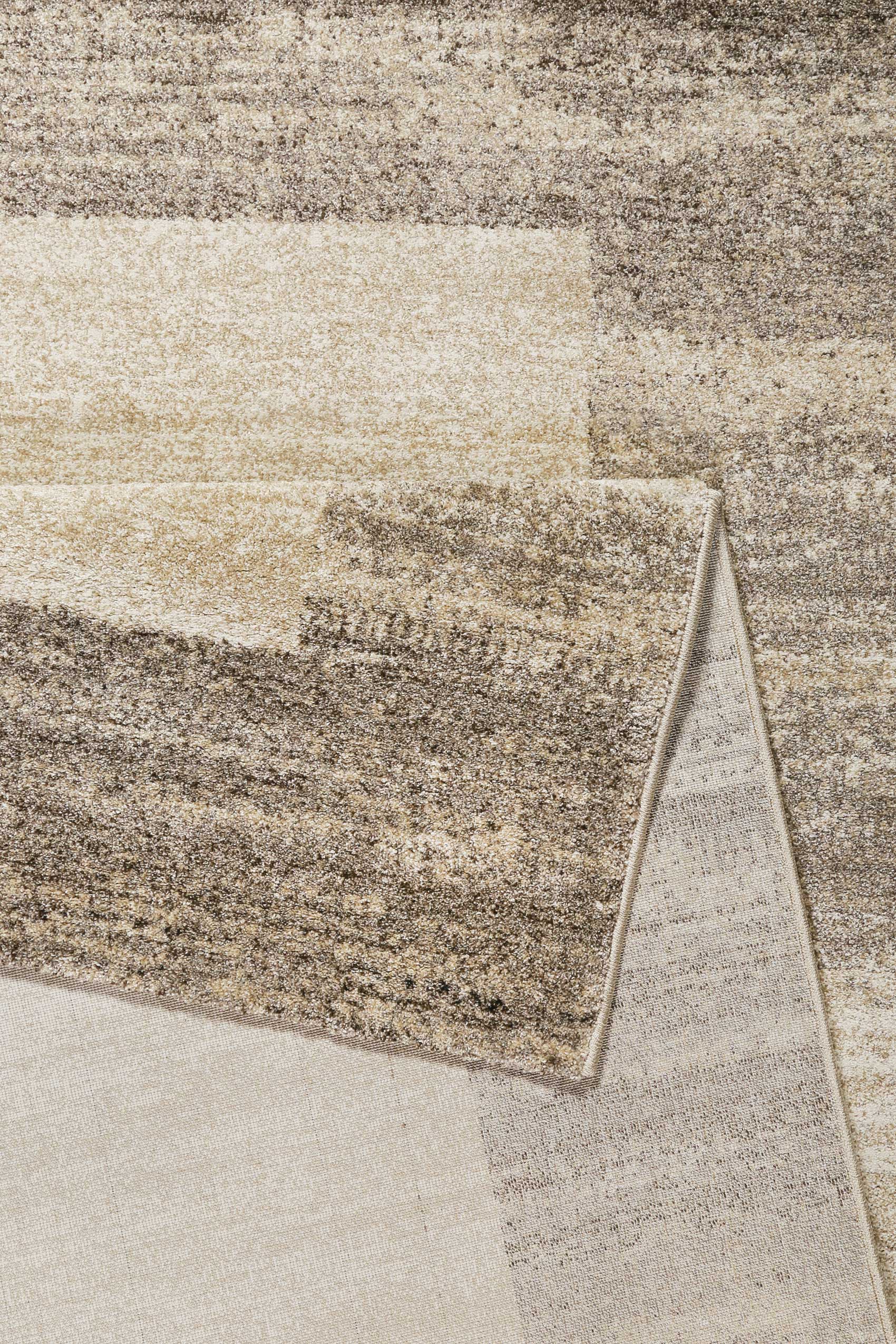 weconhome-kurzflor-teppich-d-j-vu-beige-creme-gewebt-oeko-tex image 3