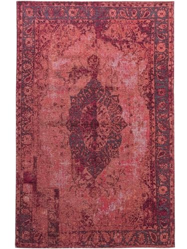 benuta-flachgewebeteppich-tosca-rot-75x165-cm-74-polyester-25-baumwolle-vintage- image 6