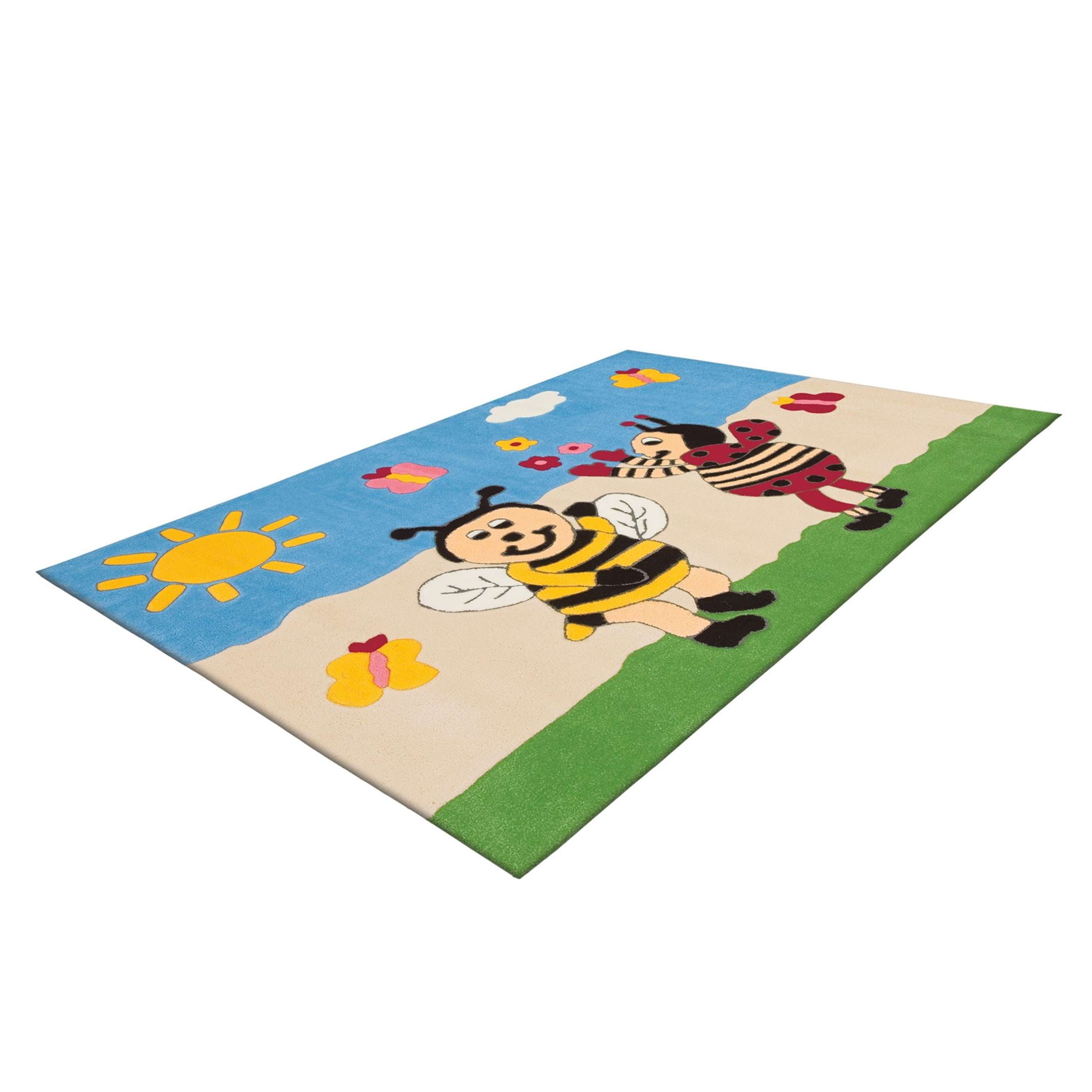 kayoom-joy-4091-bunter-motivteppich-pflegeleichter-acrylflor-verschiedene-farben image 5