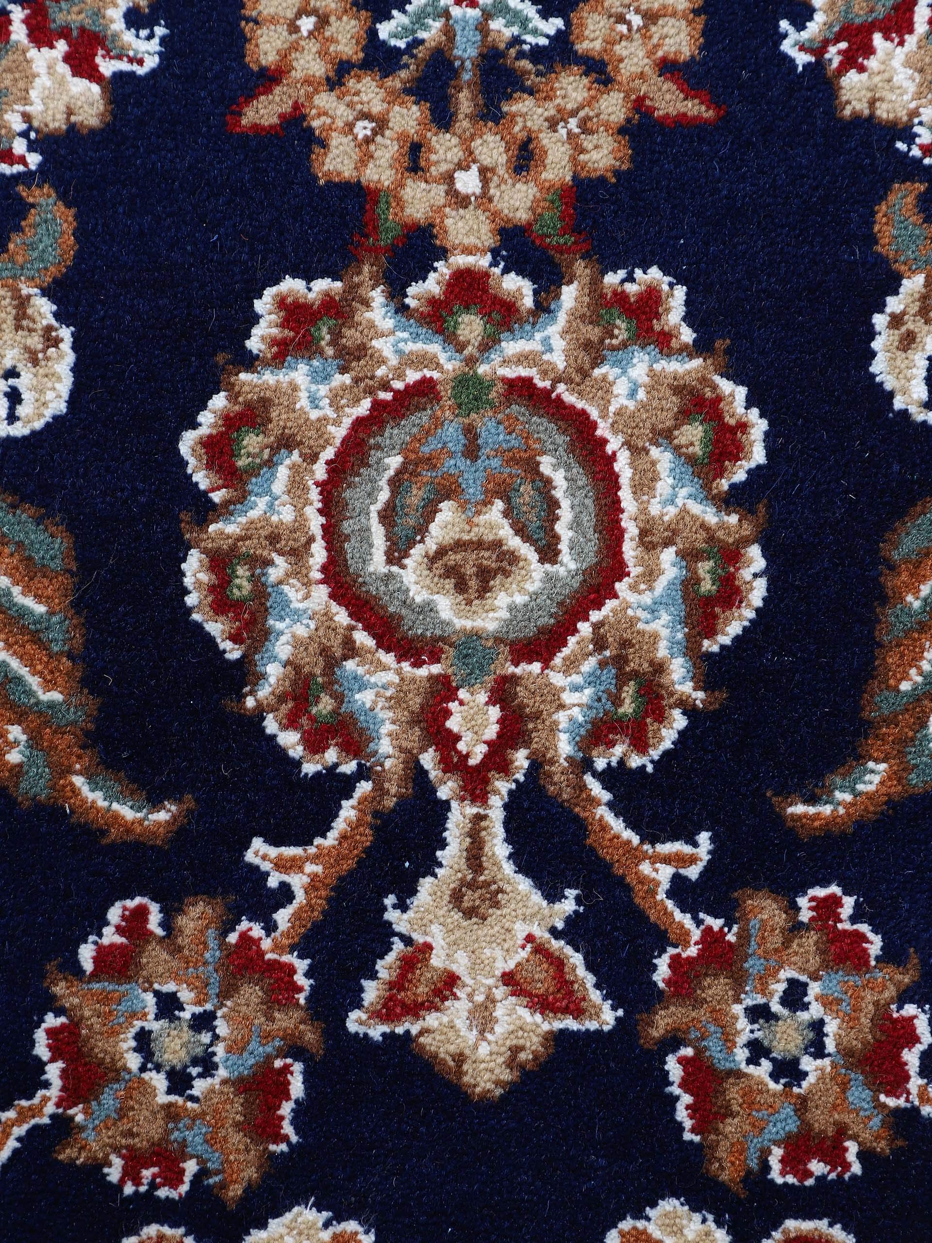 carpetfine-nain-teppich-blau-70x140-cm-handgekn-pft-wolle image 8