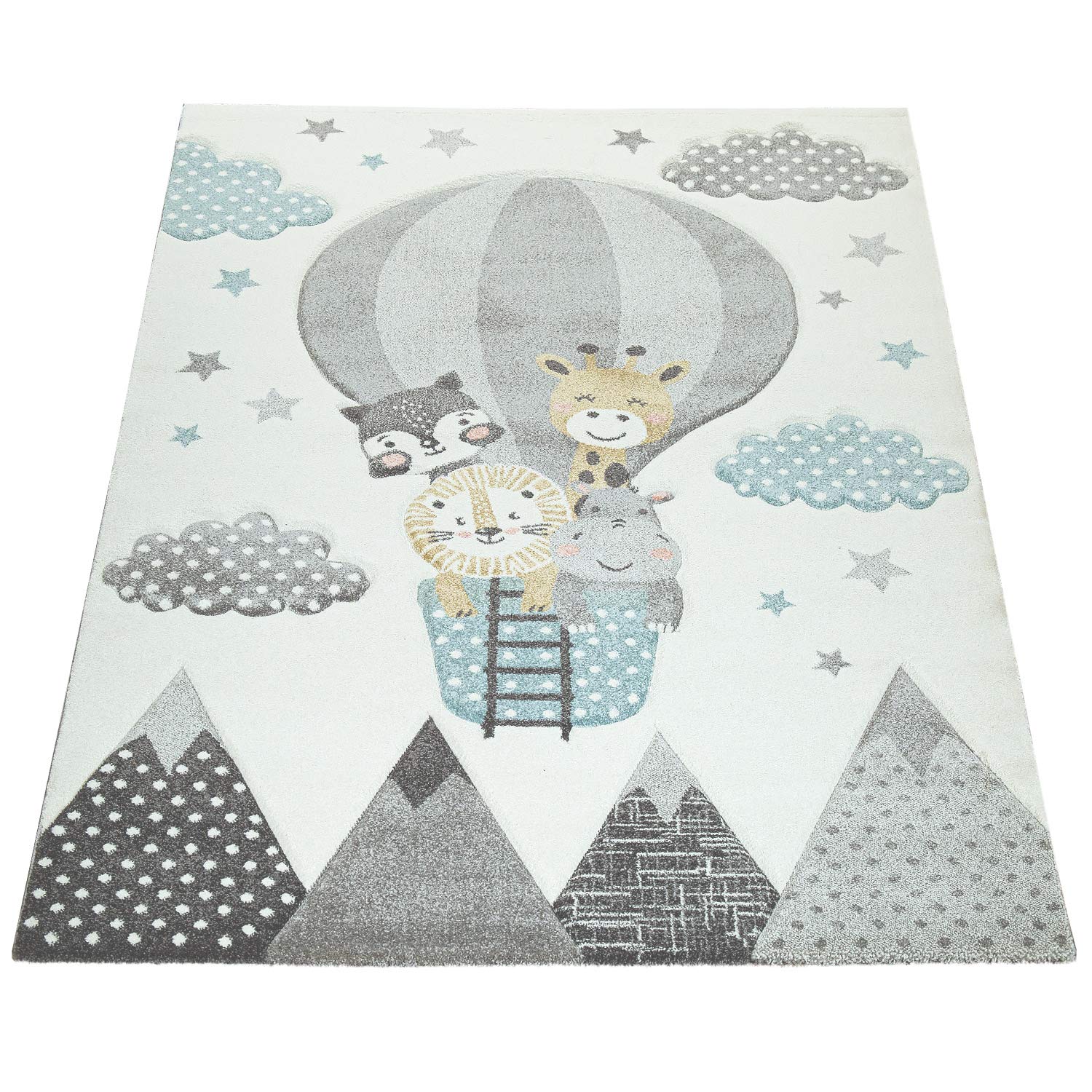 paco-home-kinderteppich-kurzflor-rund-120-cm-regenbogen-bauernhof image 7