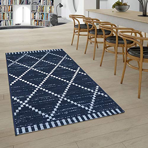paco-home-aachen-in-outdoor-teppich-blau-wei-80x150-cm-flachgewebe image 7
