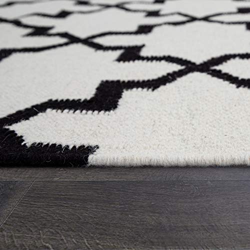 paco-home-marokkanischer-teppich-handgewebt-wolle-baumwolle-wei-schwarz-240x340- image 6