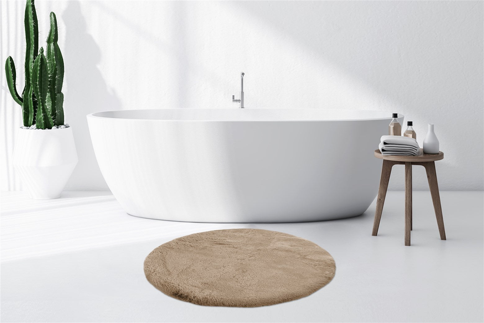 kayoom-badematte-rabbit-425-kuscheliger-badteppich-im-hasenkunstfell-look image 8