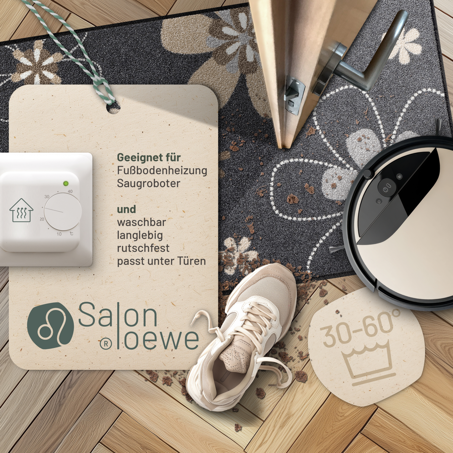 salonloewe-florentina-teppich-75-x-120-cm-florales-design-braun-beige image 3