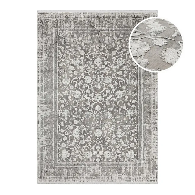 weconhome-upperground-bazaar-vintage-teppich-grau-sand-beige-oriental image 1