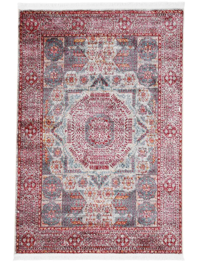 carpetfine-vintage-teppich-anil-rot-120x170-cm image 1