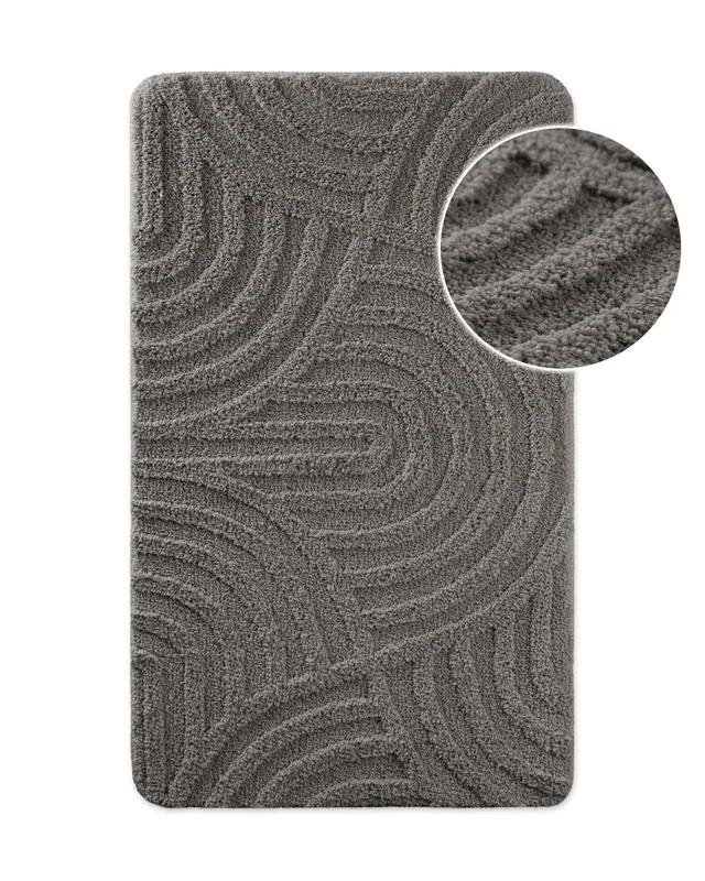 bathking-by-weconhome-badteppich-fiete-basalt-grau-getuftet image 1