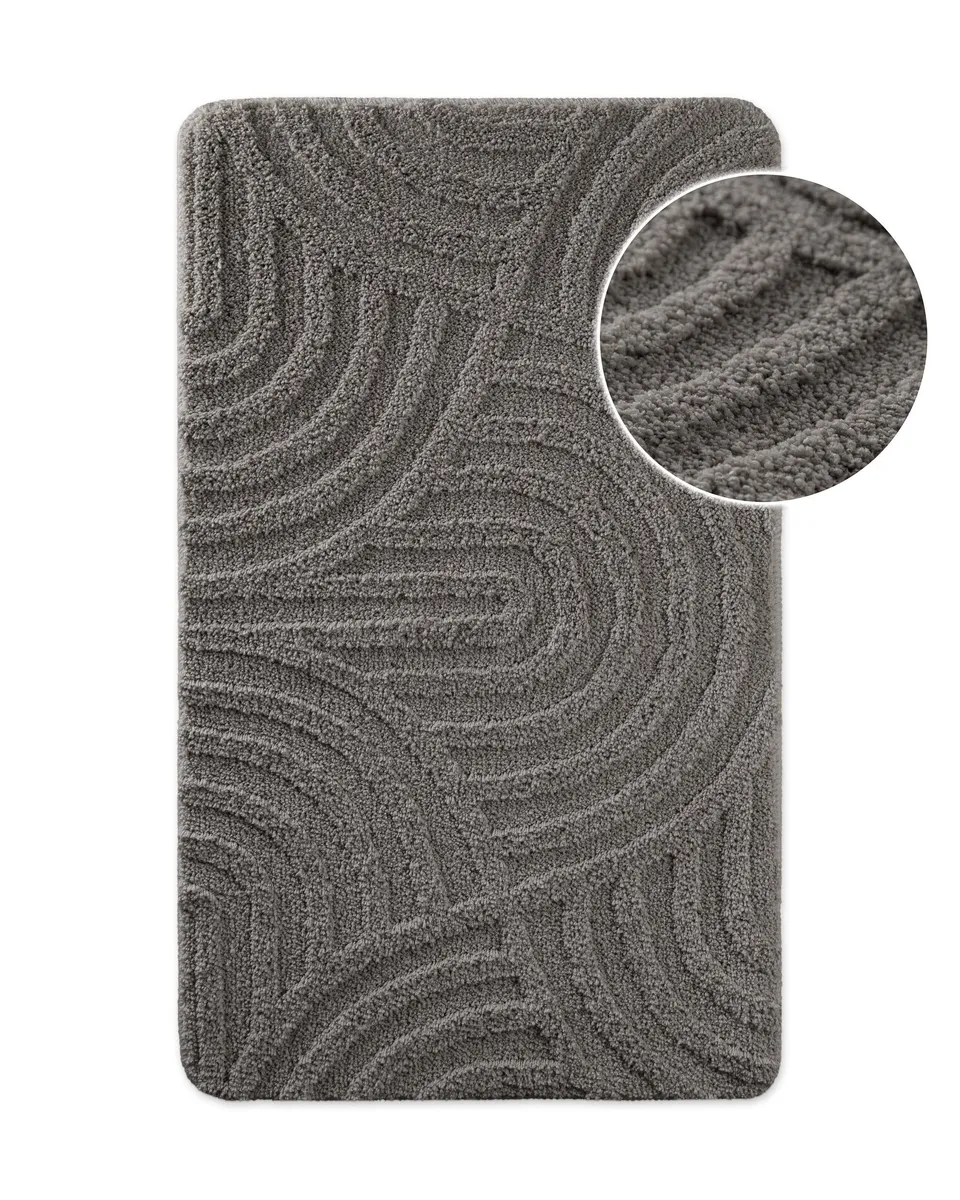 bathking-by-weconhome-badteppich-fiete-basalt-grau-getuftet image 1