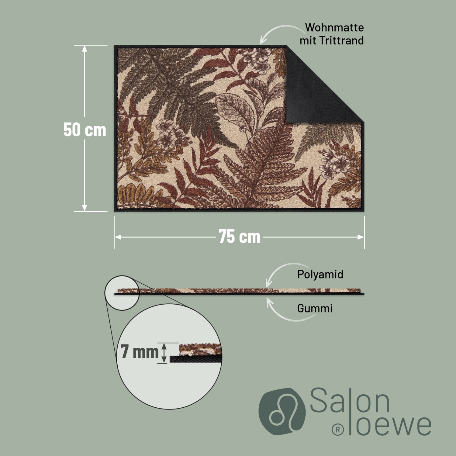 salonloewe-woodwalker-beige-eingangsmatte-50-x-75-cm image 4