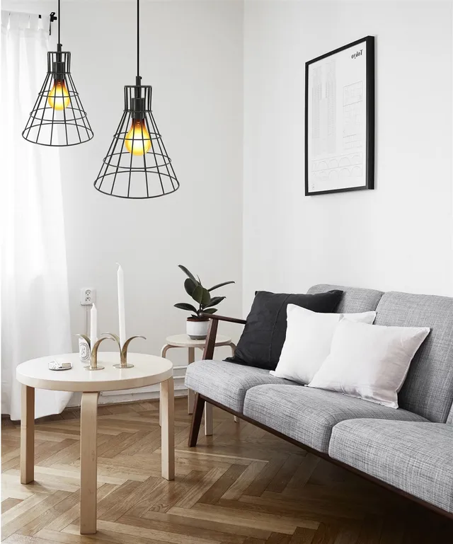 kayoom-h-ngelampe-bellatrix-vintage-industrie-stil-1-flammig-metall image 1