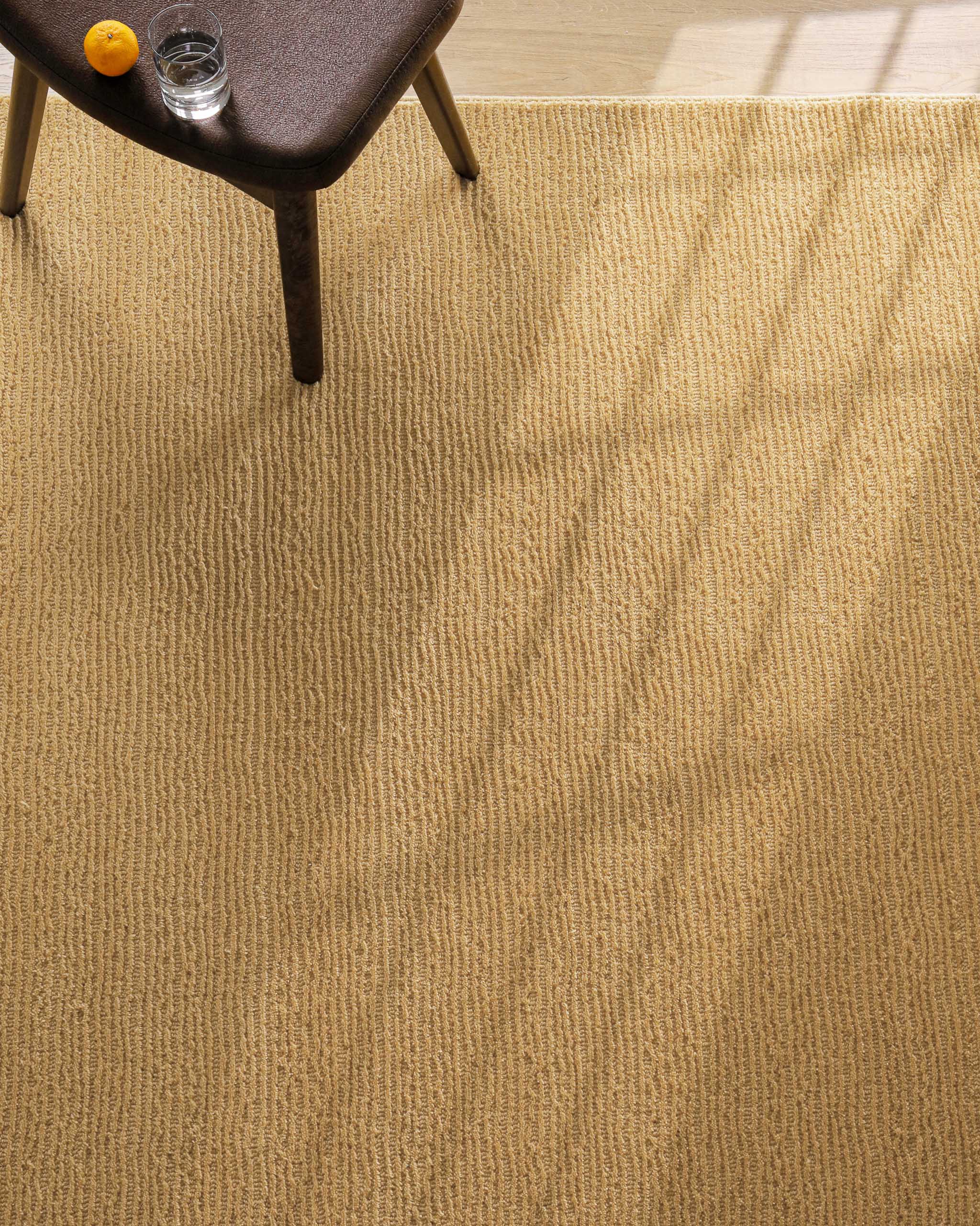 weconhome-castello-one-kurzflor-teppich-schurwolle-sand-beige image 6