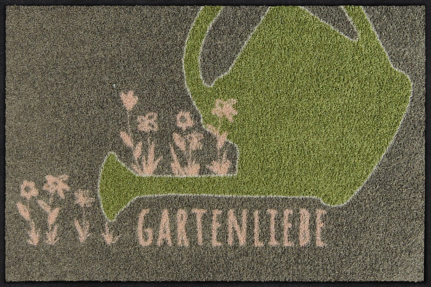 salonloewe-gartenliebe-gr-n-apricot-eingangsmatte-50-x-75-cm image 1