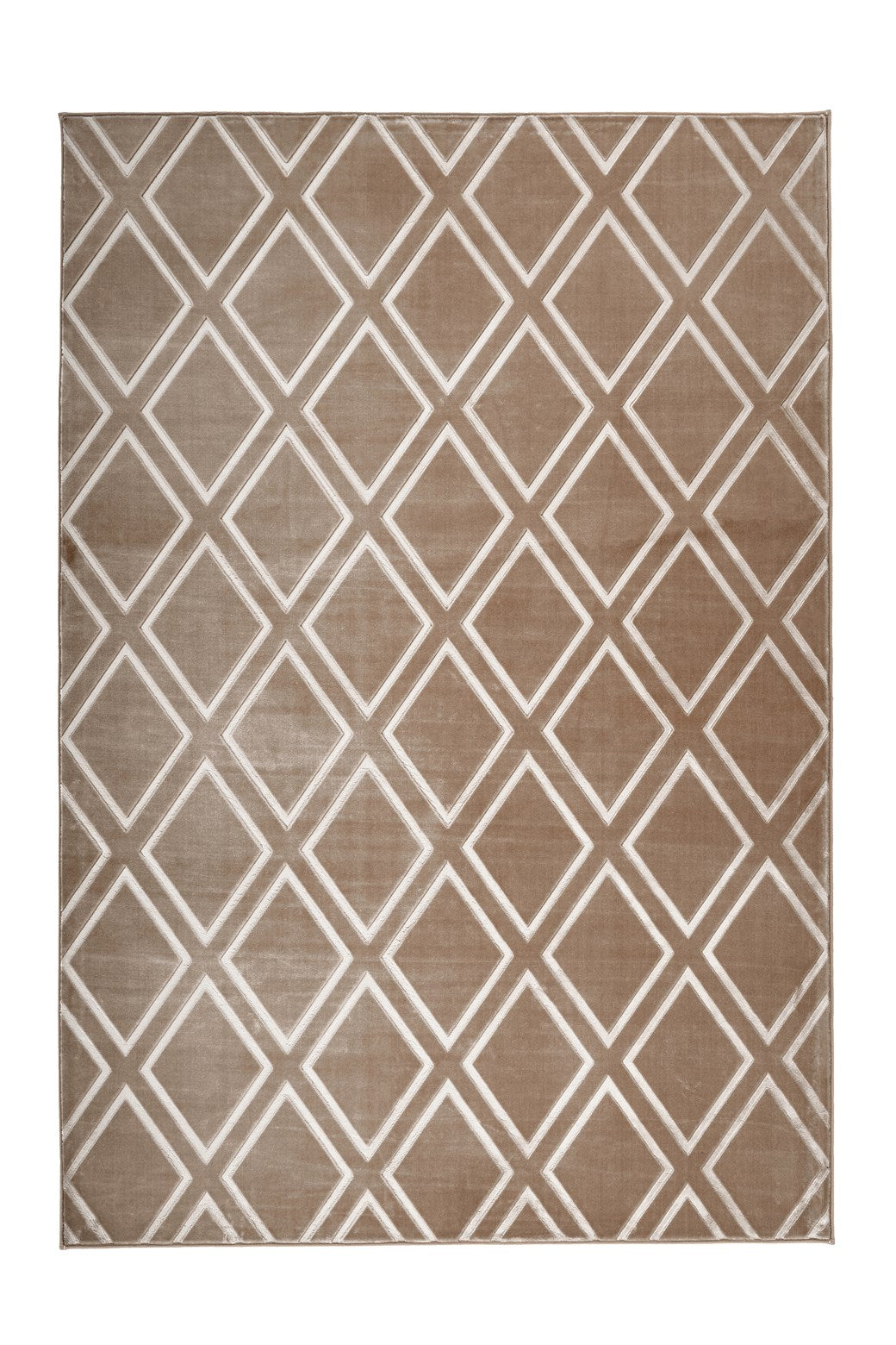 kayoom-monroe-325-weicher-kurzflor-teppich-mit-3d-pr-gemuster-12-95-statt-25-90 image 1